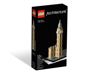 Lego Architecture 21013 Big Ben poškrabana krabice