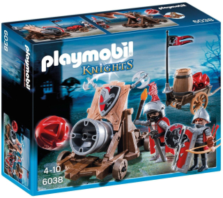 Playmobil 6038 dělo Jestřábích rytířů