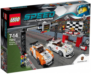 Lego Speed Champions 75912 Porsche 911 GT v cílové rovince