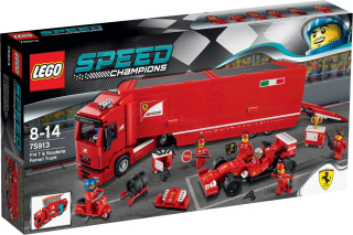 Lego Speed Champions 75913 Kamión pro vůz F14 T týmu Scuderia Ferrari
