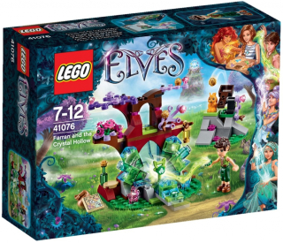 Lego Elves 41076 Farran a křišťálová jáma